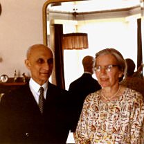 Phiroz and Silvia Mehta at Dilkusha